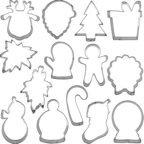Printable Christmas Cookie Cutter Templates